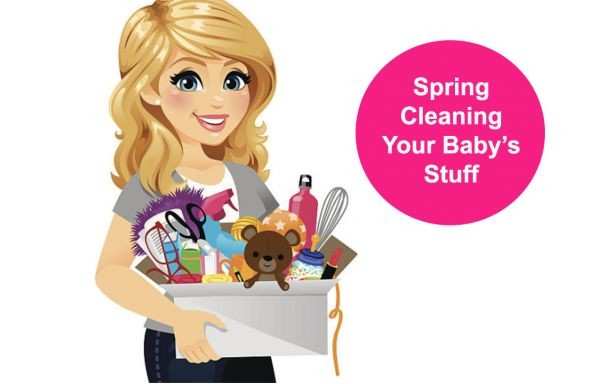 Spring Cleaning Your Baby's Stuff