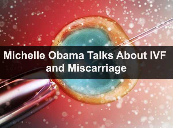 Michelle Obama Talks About IVF and Miscarriage
