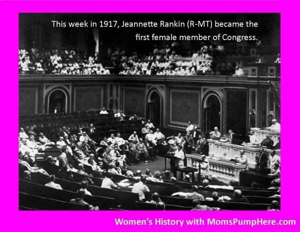 Women's History - Spotlight on Jeannette Rankin