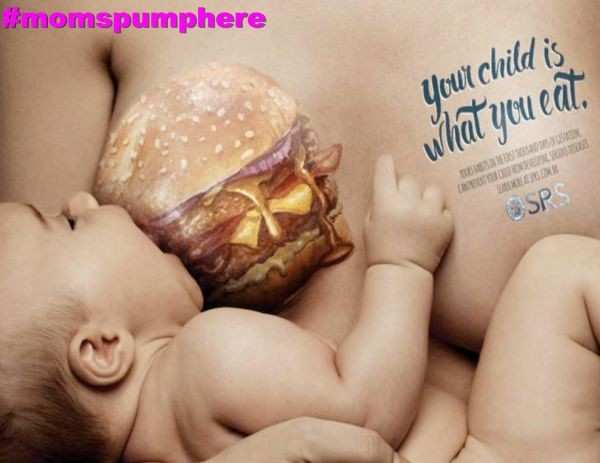 Burger Breasts? Ad Campaign in Brazil Takes "You Are What You Eat" to a new level