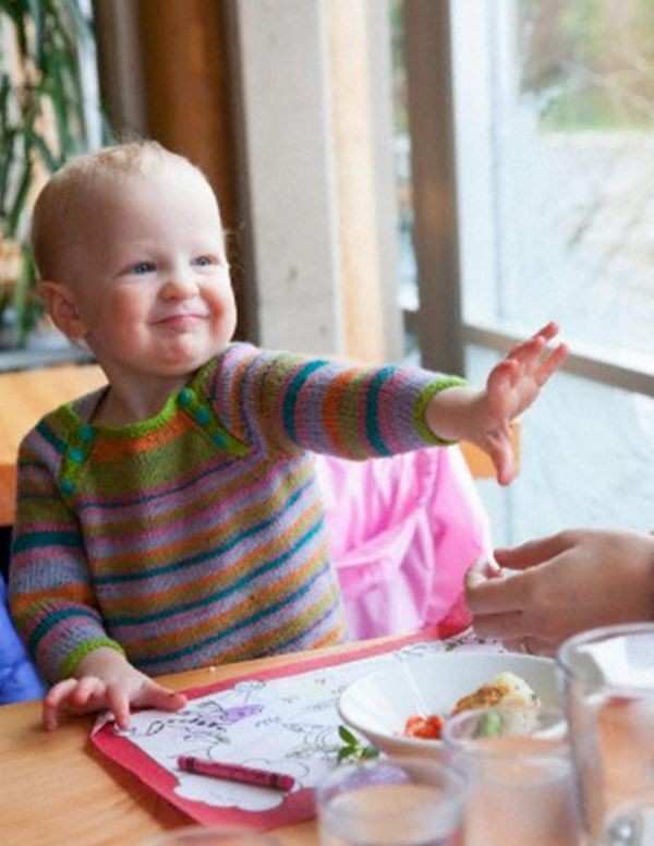 Cranky Toddler at a Restaurant -  which Mom have you been?