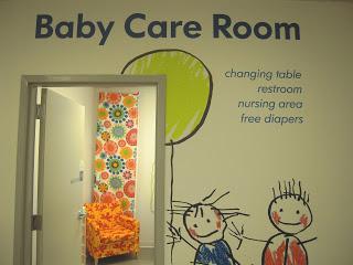 Photo of IKEA breastfeeding room in Conshohocken Pennsylvania.