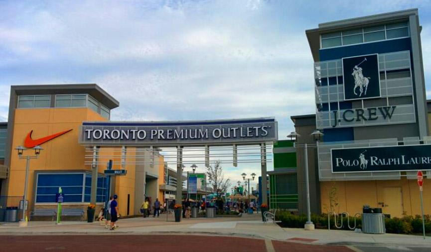 toronto premium outlets north face