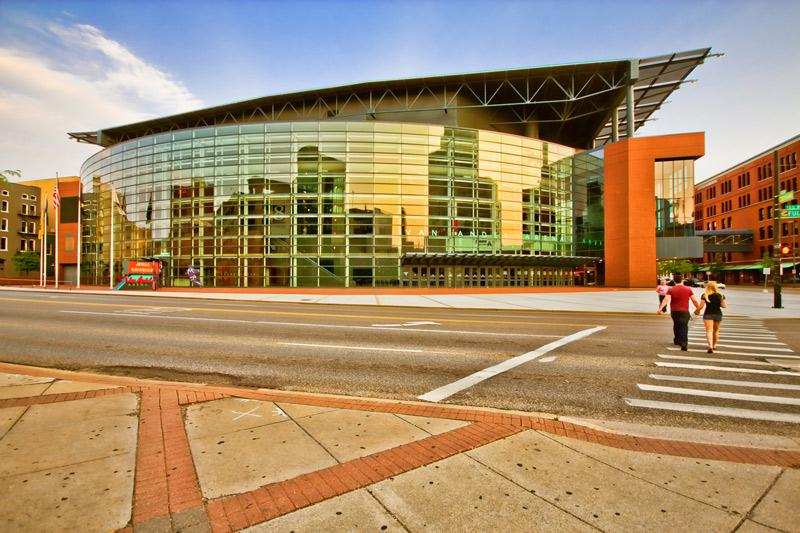 Phto of Van Andel Arena in Grand Rapids Michigan for Nursing Moms