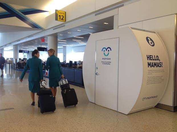 JFK Airport lactation pod