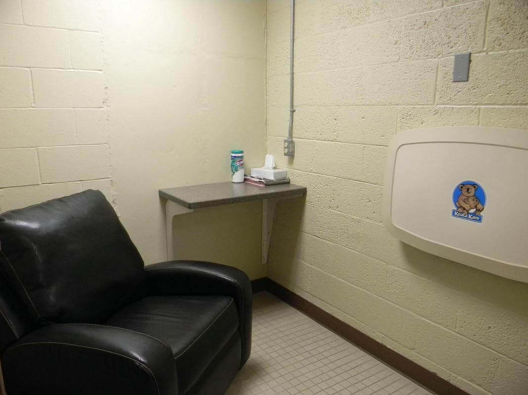 Stevens Point YMCA nursing mothers room