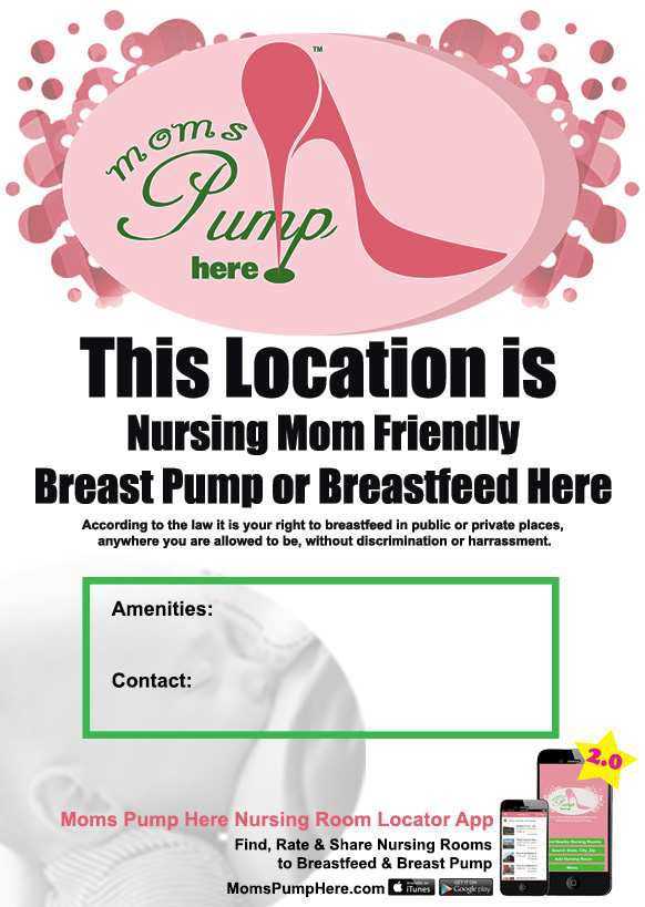 MomsPumpHere LocationFlier