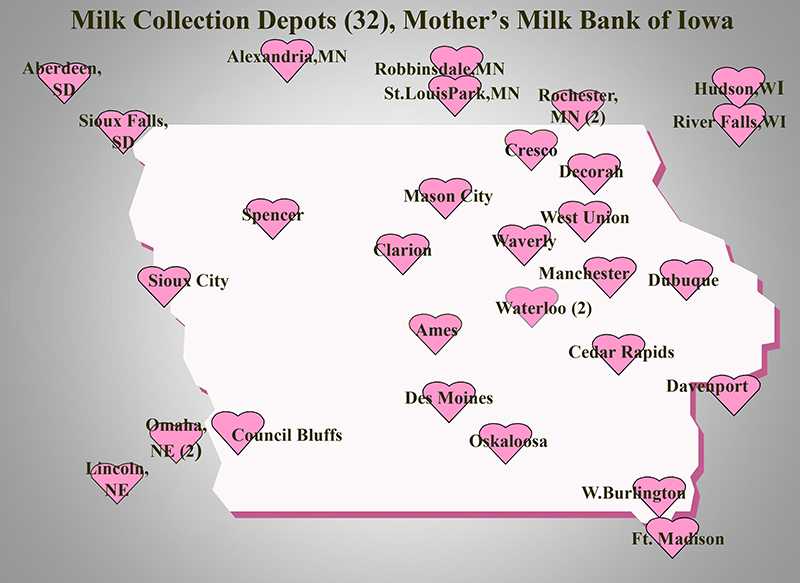 Mothers milk bank of iowa