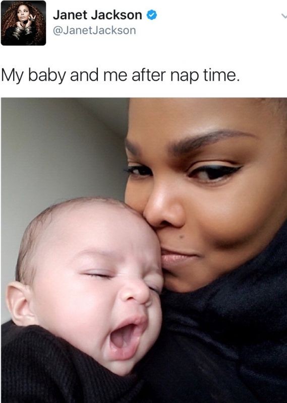 Janet Jackson Tweets Photo of Her Son