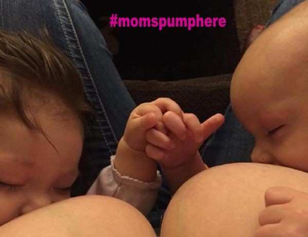 Mom Posts Pic of Tandem Nursing - FB Shuts Down Her Account