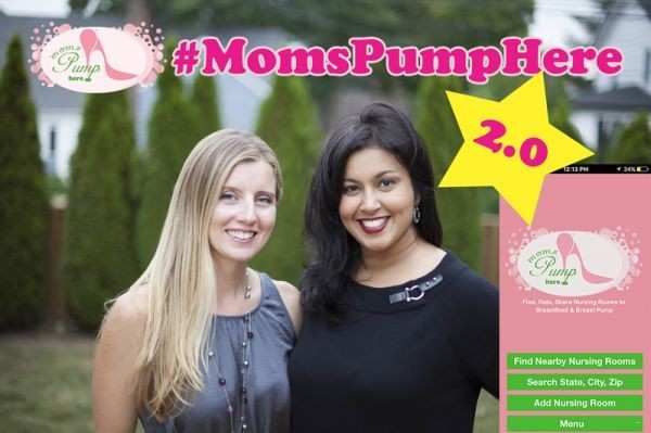 Moms Pump Here Upgrades World's Biggest  Nursing Room Locator App!