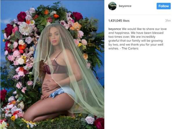 Mom Beyonce is Pregnant with Twins!