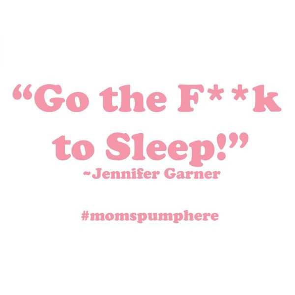 Jennifer Garner Reads "Go the F**k to Sleep"