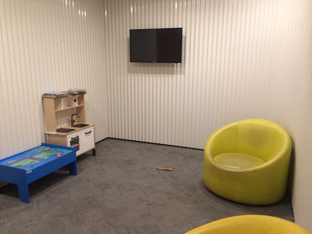 Photo of Melbourne Central shopping centre parents room.