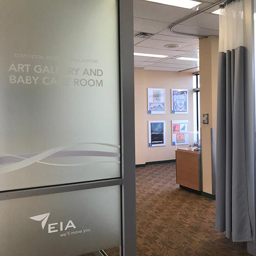 edmonton international airport baby care room canada