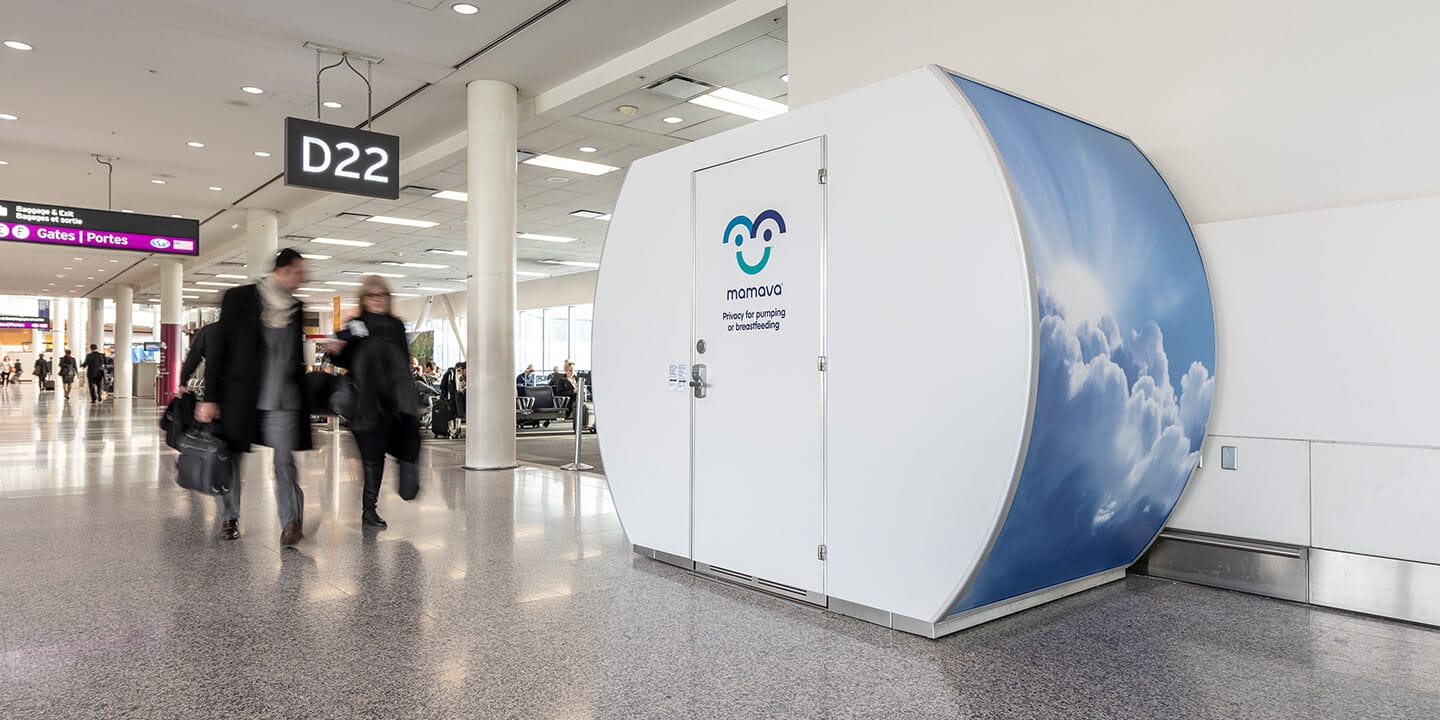 toronto pearson airport mamava pod