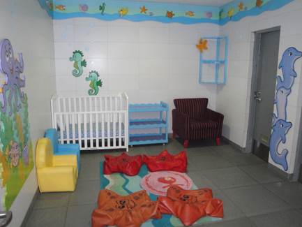 indira gandhi international airport breastfeeding room