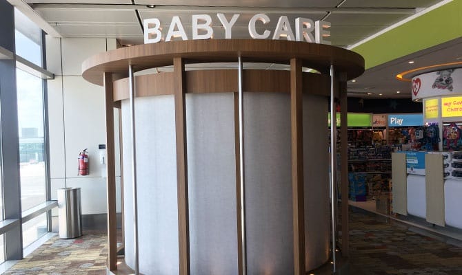 singapore changi airport terminal 1 lactation room