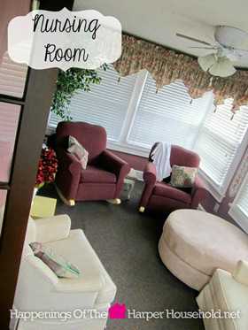 Photo of nursing mothers room in The Breastfeeding Center