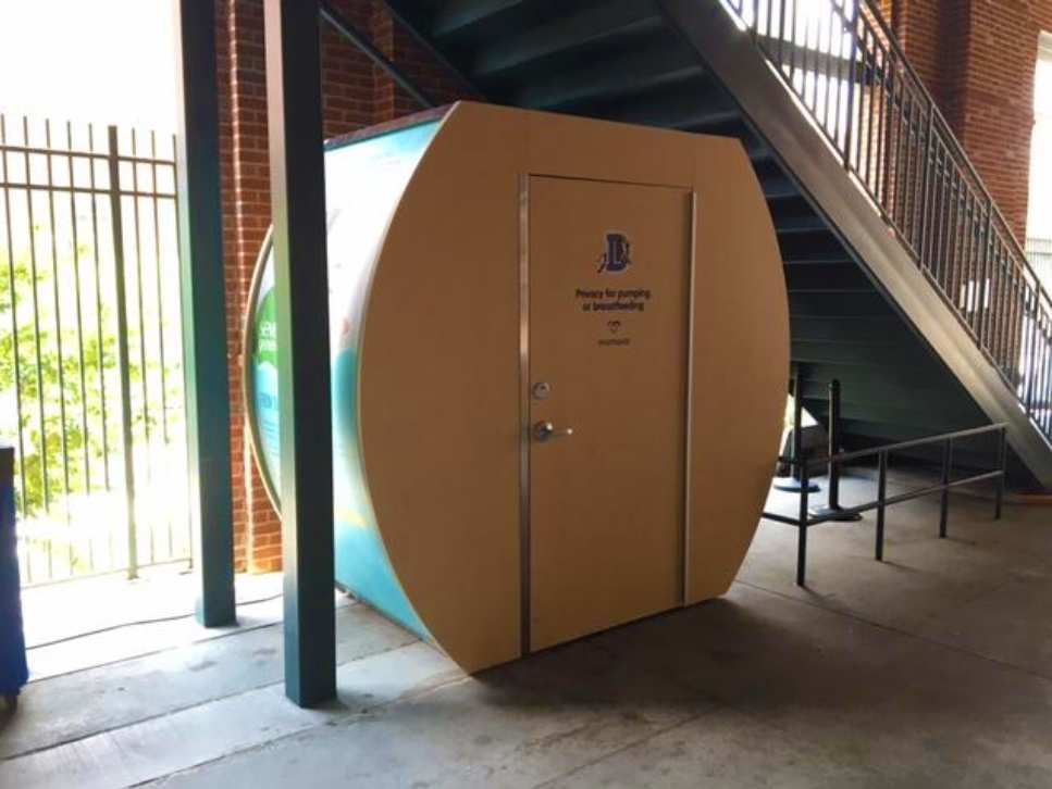 durham bulls athletic park north carolina mamava breastfeeding nursing mothers room