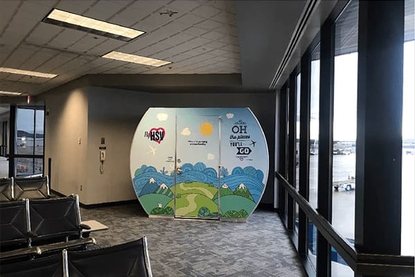 huntsville international airport mamava lactation pod