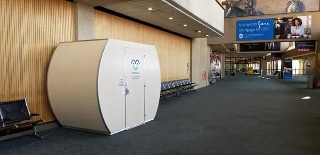 lubbock international airport lactation pod