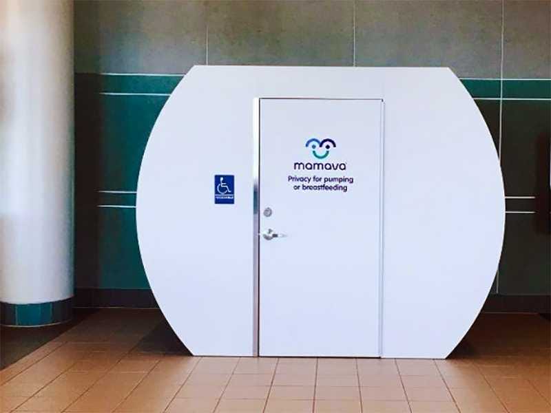 manchester boston regional airport nursing mothers room lactation pod