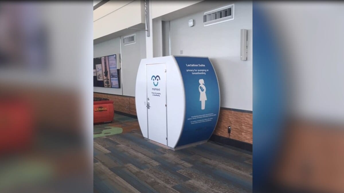 minot international airport lactation pod north dakota