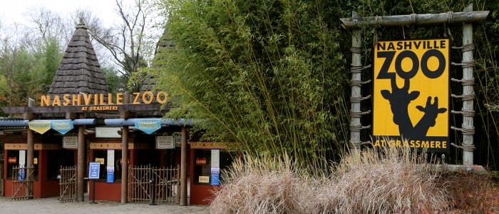 nashville zoo entrance breastfeeding friendly area