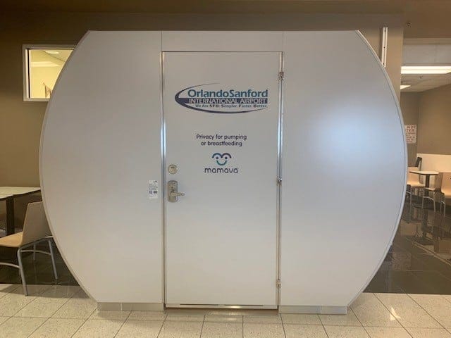 orlando sanford international airport mamava lactation pod pic1