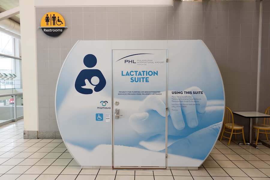 philadelphia airport breastfeeding pod terminal f