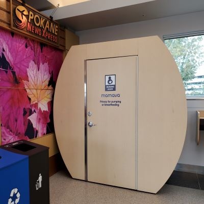 spokane international airport mamava c concourse lactation suite
