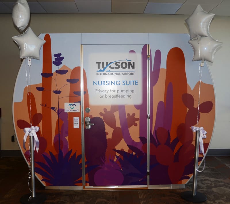 tucson international airport mamava lactation suite