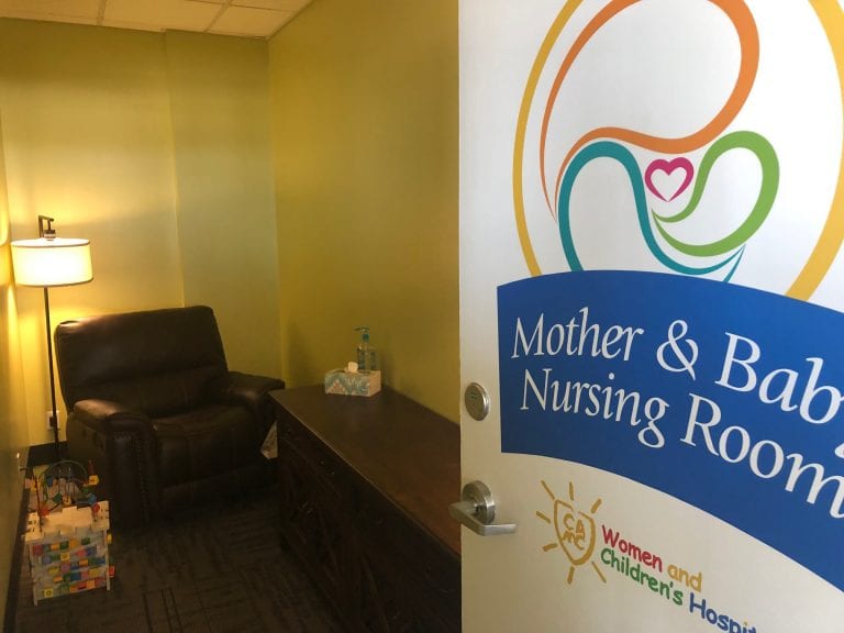 yeager airport lactation room