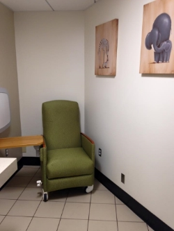 Photo of san diego airport nursing room