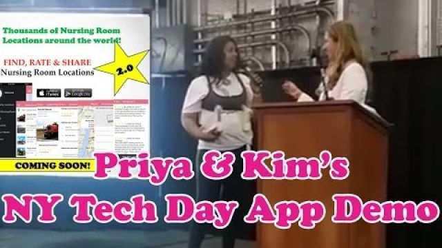 Priya & Kim's App Demo at NY Tech Day 2016